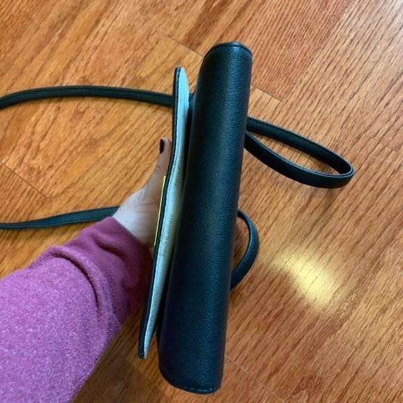 Juicy Couture Mermaid Iridescent Oil Slick Snakeskin Crossbody Wallet Handbag - Picture 5 of 8